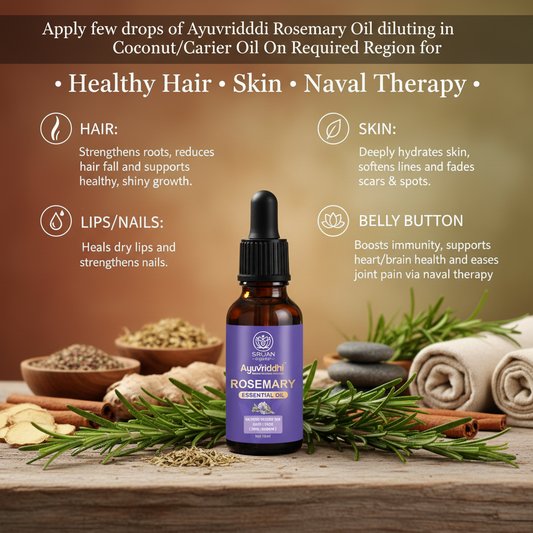 Rosemary Essential Oil Benefits Product Photo